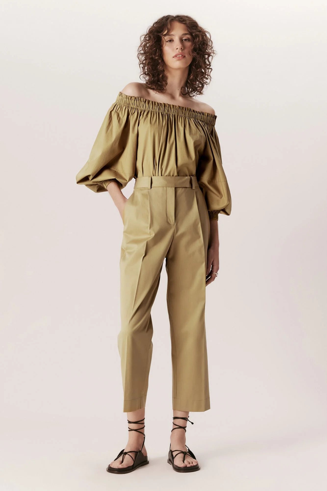 Calca Andrea Marques Bambu - 36 - Calça - ANDREA MARQUES Loja de moda feminina com roupa, acessórios
