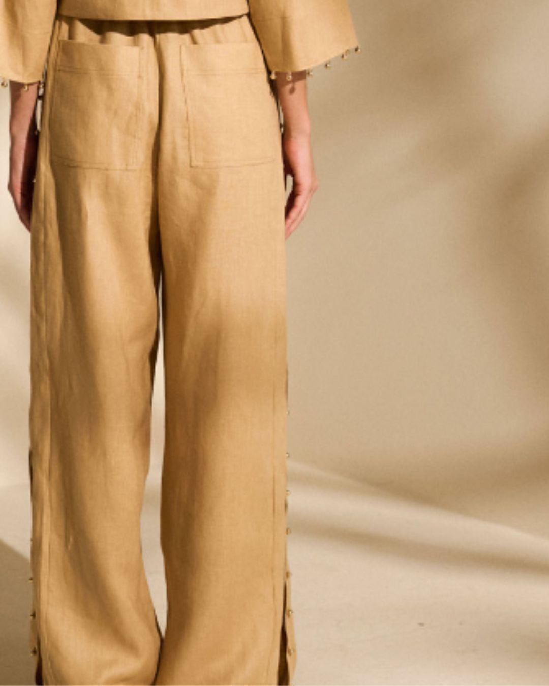 Calca Renata Campos Linho - PP - Calça - Renata Campos Loja de moda feminina com roupa, acessórios