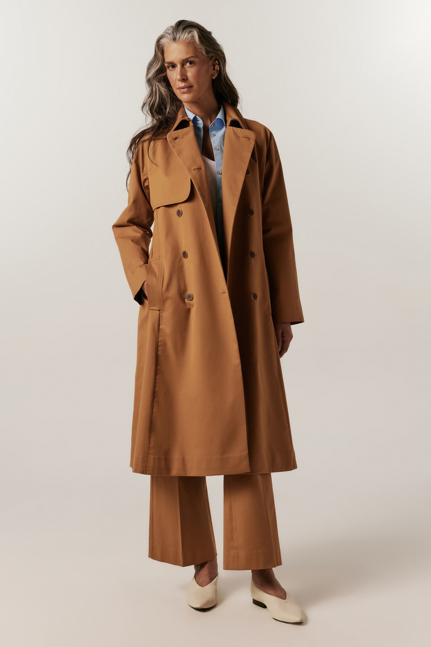 Trench Coat Andrea Marques Longo – Salammbô Boutique