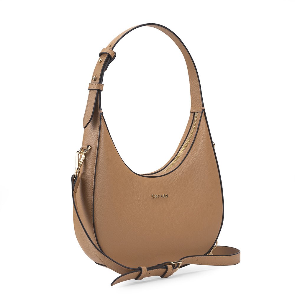 Bolsa CAVAGE Meia Lua - TAN - Bolsa - CAVAGE Loja de moda feminina com roupa, acessórios
