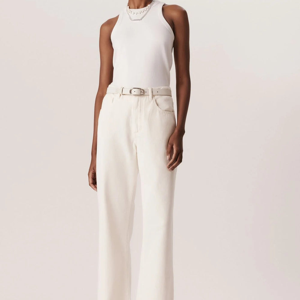 Calca Andrea Marques Sarja Off - 36 - Calça - ANDREA MARQUES Loja de moda feminina com roupa, acessórios