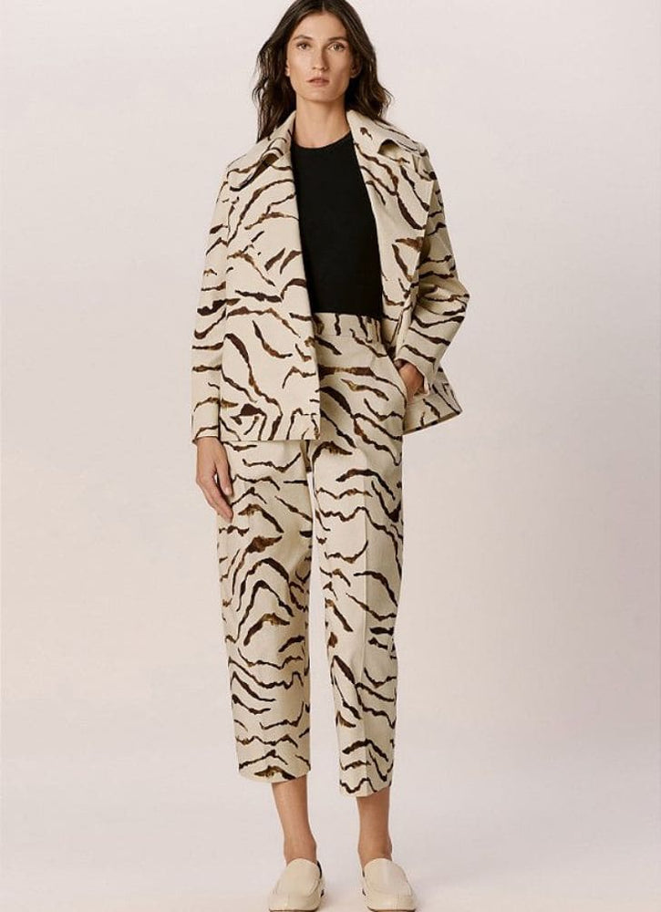 Calca Andrea Marques Zebra Clara - 36 - Calça - ANDREA MARQUES Loja de moda feminina com roupa, acessórios