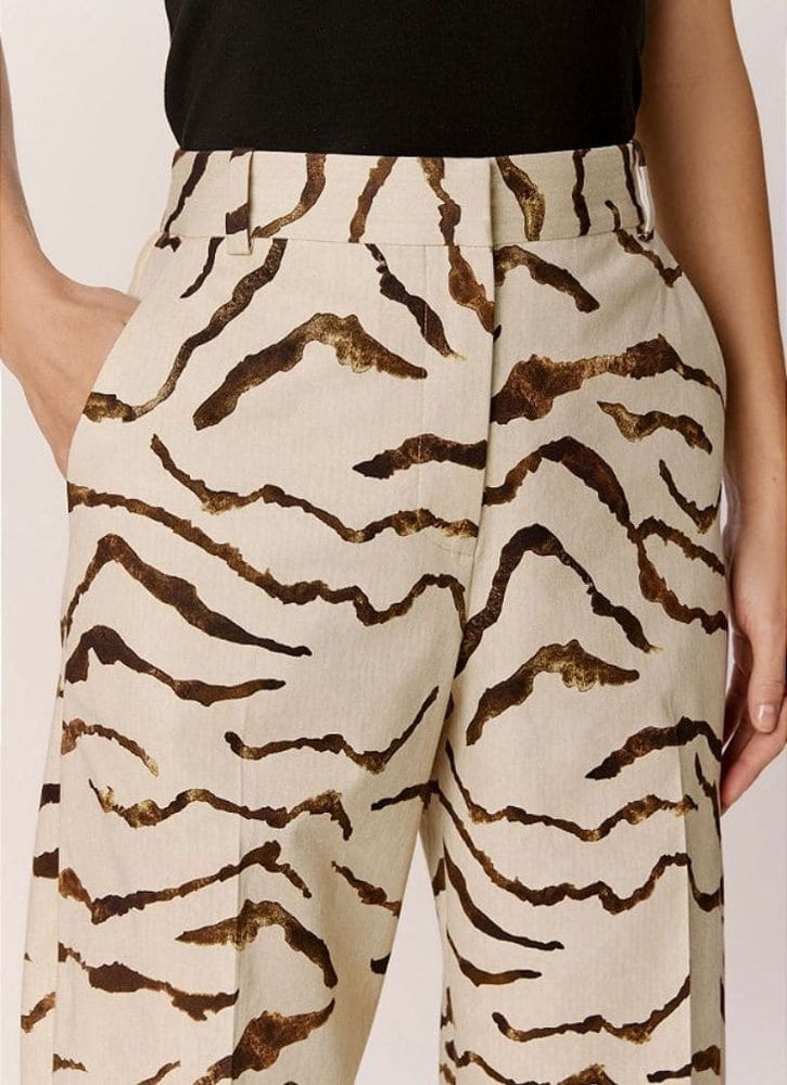 Calca Andrea Marques Zebra Clara - 36 - Calça - ANDREA MARQUES Loja de moda feminina com roupa, acessórios
