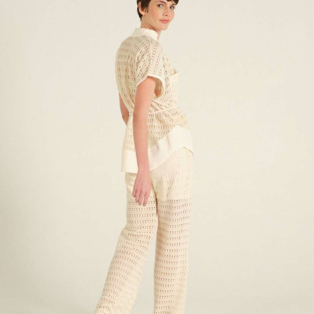 Calca Cache Luna Barbante - 36 - Calça - CACHÉ Loja de moda feminina com roupa, acessórios