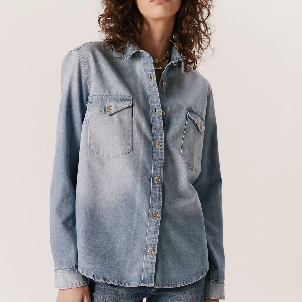 Camisa Andrea Marques Jeans - 36 - Camisa - ANDREA MARQUES Loja de moda feminina com roupa, acessórios