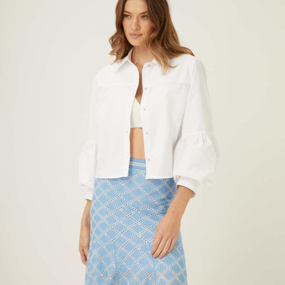 Camisa Renata Campos Tricoline - PP/36 - Camisa - Renata Campos Loja de moda feminina com roupa, acessórios