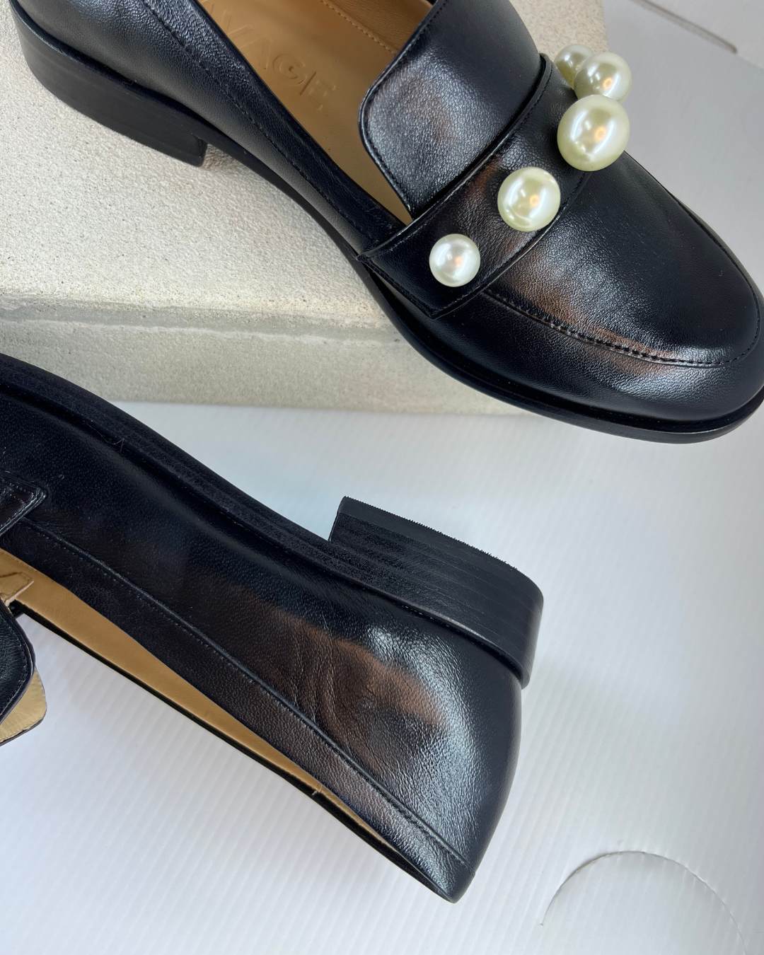 Mocassim Cavage Preto - Salammbô Boutique