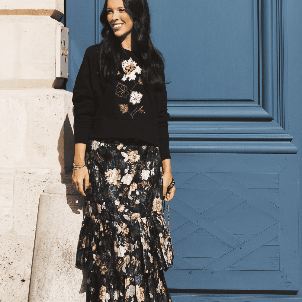 Moletom Renata Campos Fleur - PP - MOLETOM - Renata Campos Loja de moda feminina com roupa, acessórios