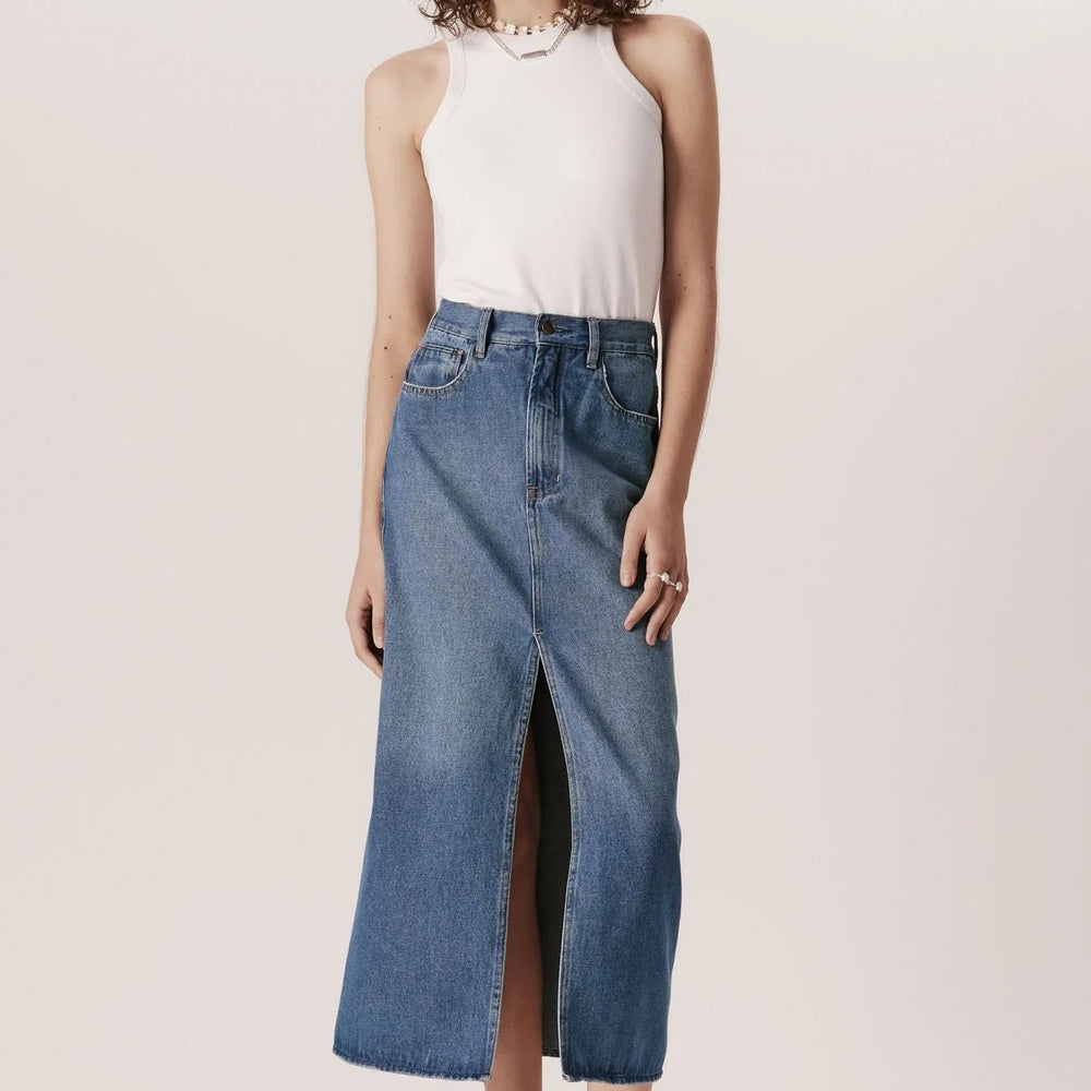 Saia Andrea Marques Jeans Reta - 36 - Saia - ANDREA MARQUES Loja de moda feminina com roupa, acessórios