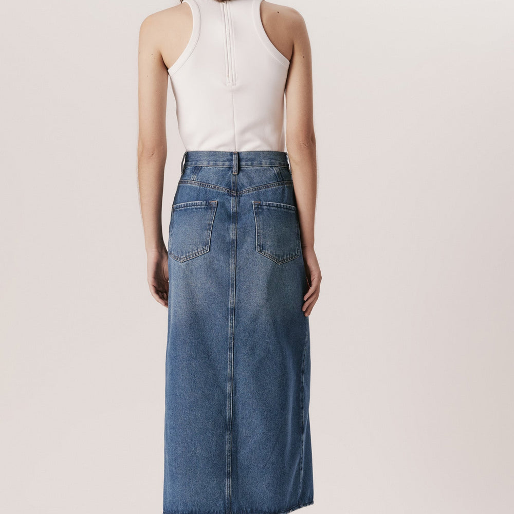 Saia Andrea Marques Jeans Reta - 36 - Saia - ANDREA MARQUES Loja de moda feminina com roupa, acessórios