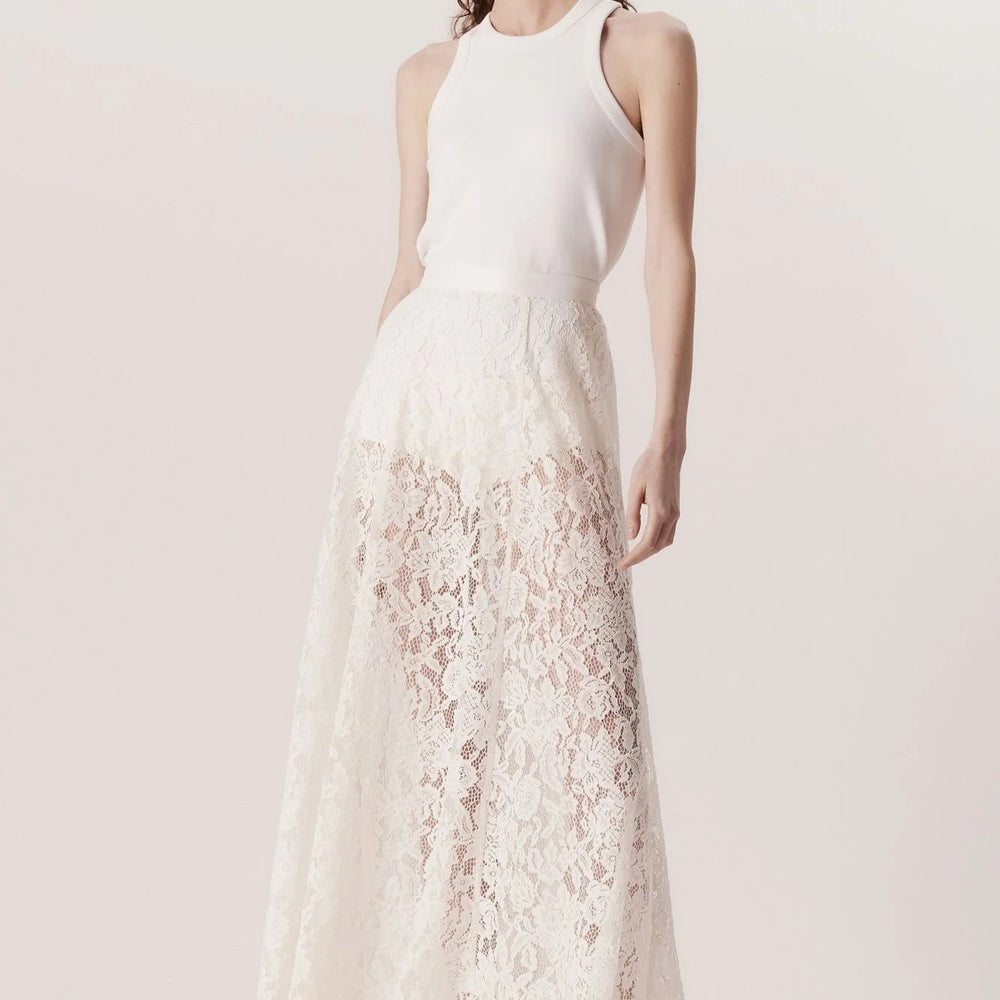 Saia Andrea Marques Midi Nesgas - 36 - Saia - ANDREA MARQUES Loja de moda feminina com roupa, acessórios