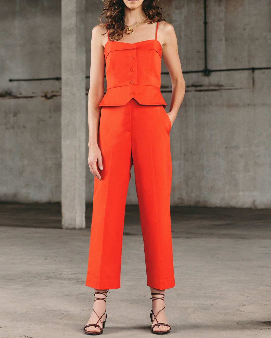 Top Andrea Marques Coral - 36 - Top - ANDREA MARQUES Loja de moda feminina com roupa, acessórios