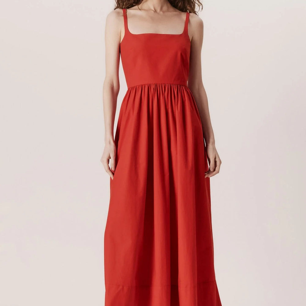 Vestido Andrea Marques Decote Vermelho - 36 - Vestido - ANDREA MARQUES Loja de moda feminina com roupa, acessórios