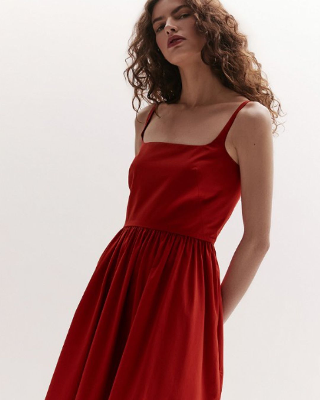 Vestido Andrea Marques Decote Vermelho