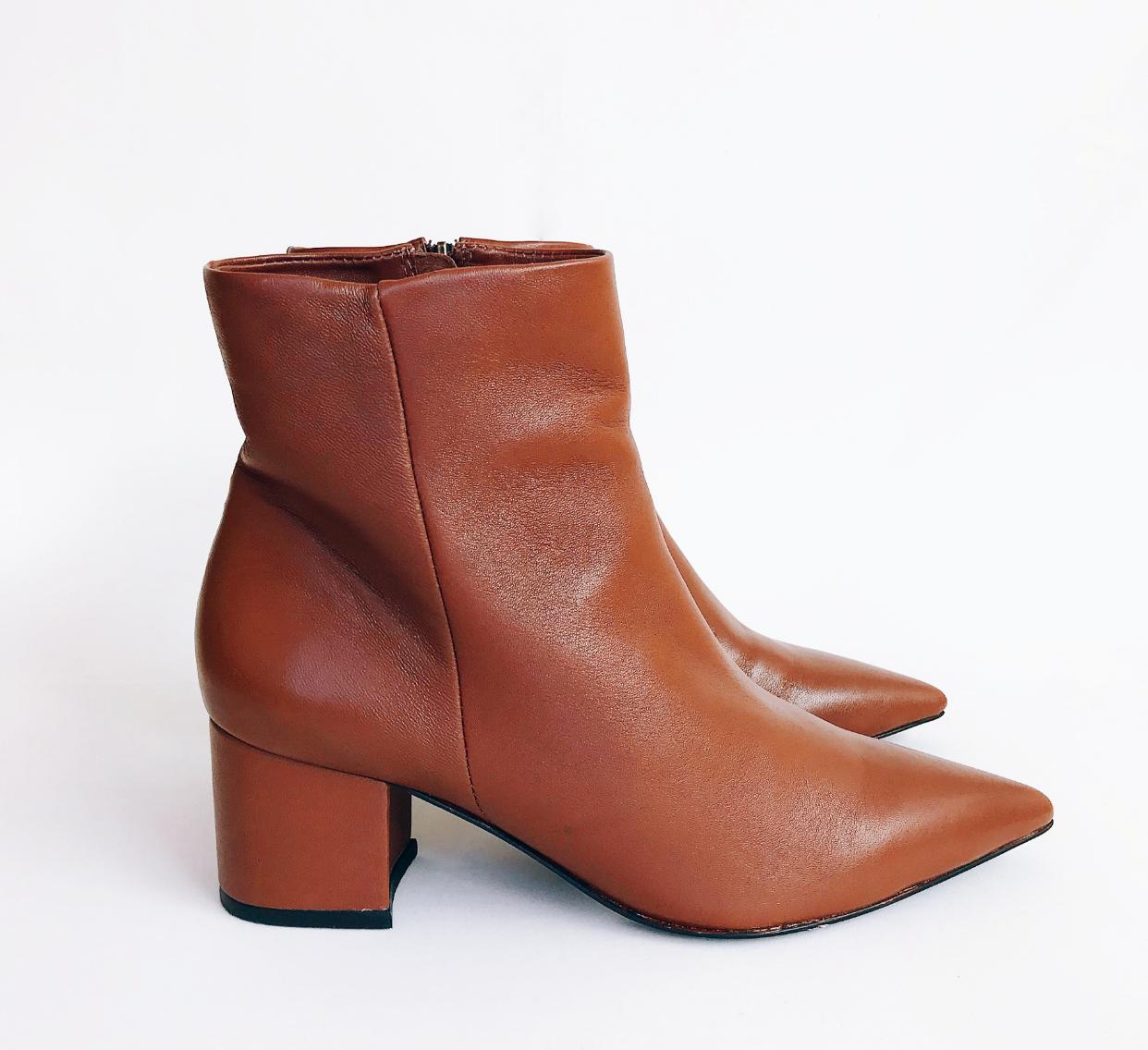 Bota CAVAGE Cognac - 34 - Bota - Salammbô Boutique Loja de moda feminina com roupa, acessórios