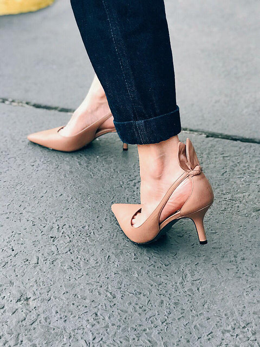 Scarpin Cavage Nude - Salammbô Boutique