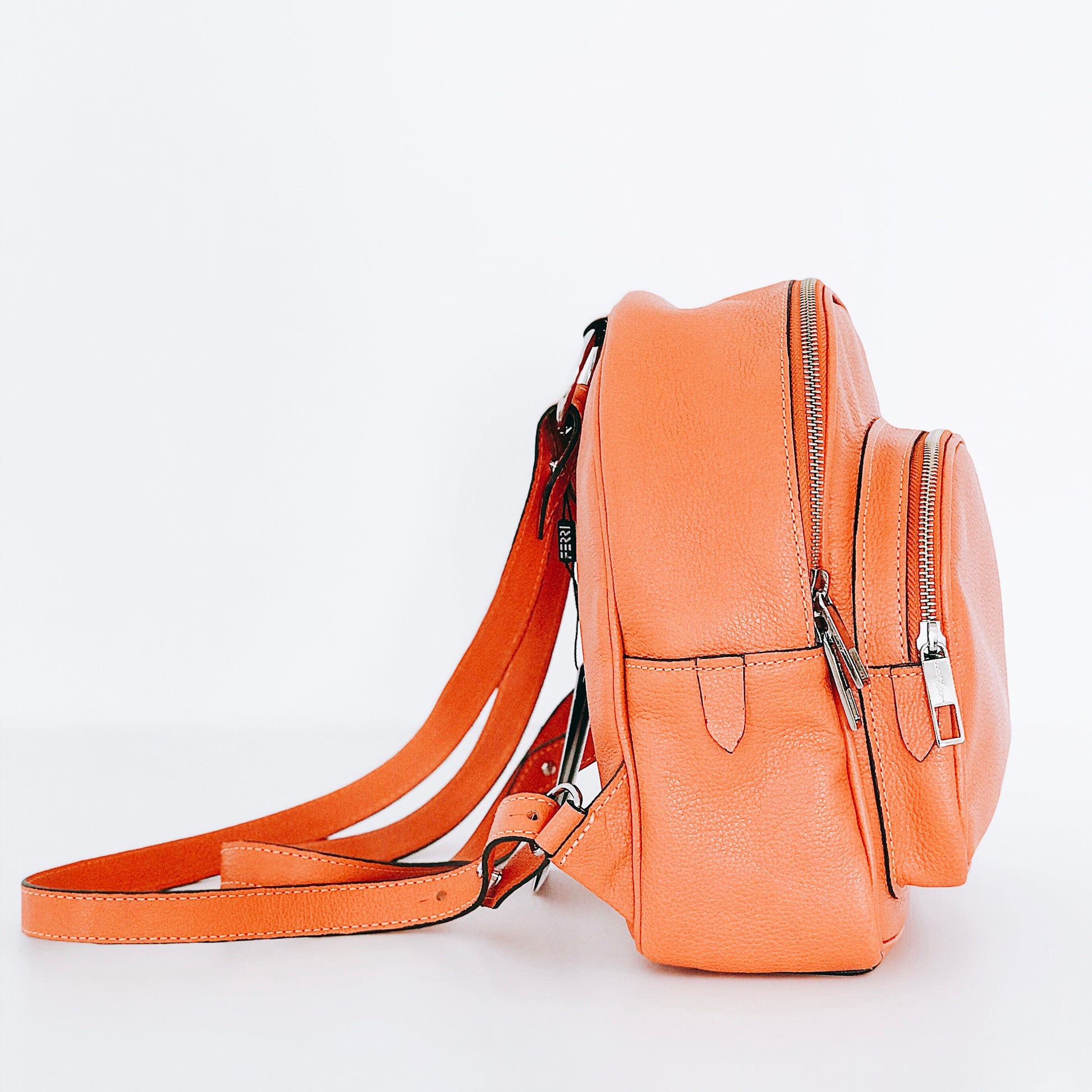 Mochila FERRI Laranja - Salammbô Boutique