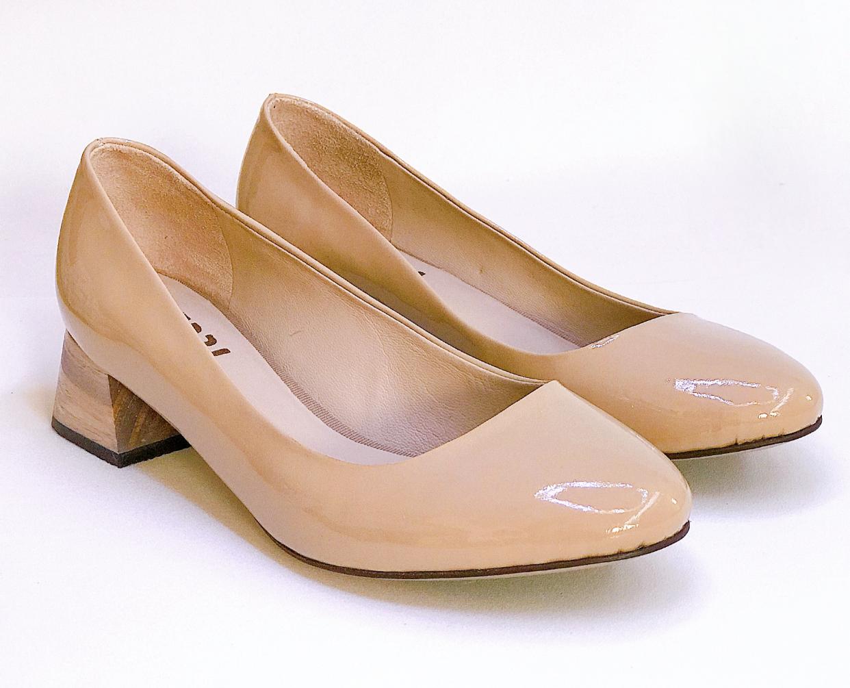 Scarpin FERRI Verniz Nude - 34 - Scarpin - Salammbô Boutique Loja de moda feminina com roupa, acessórios