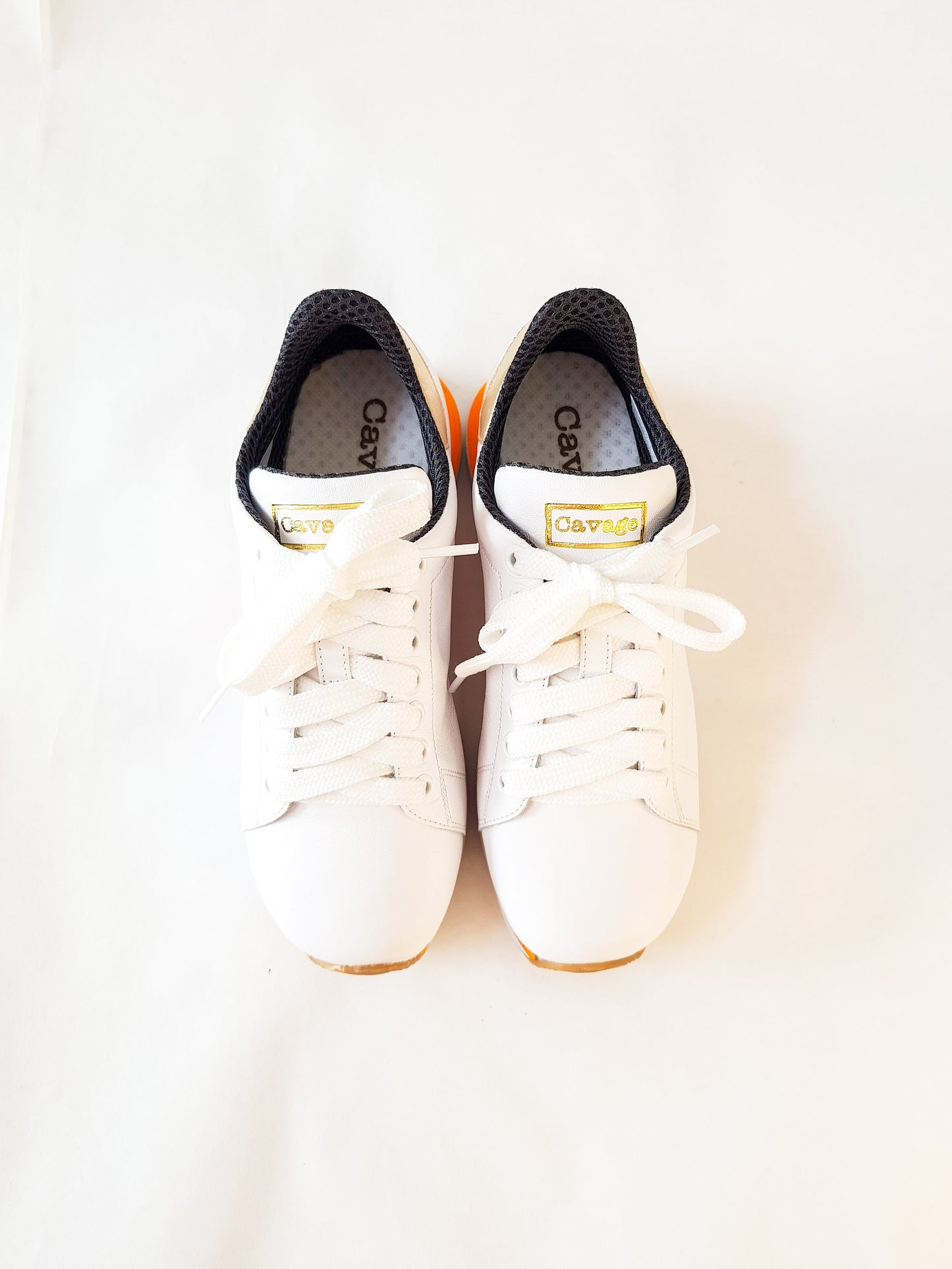 Tenis Cavage Couro Branco Multi - 34 - Tênis - Salammbô Boutique Loja de moda feminina com roupa, acessórios